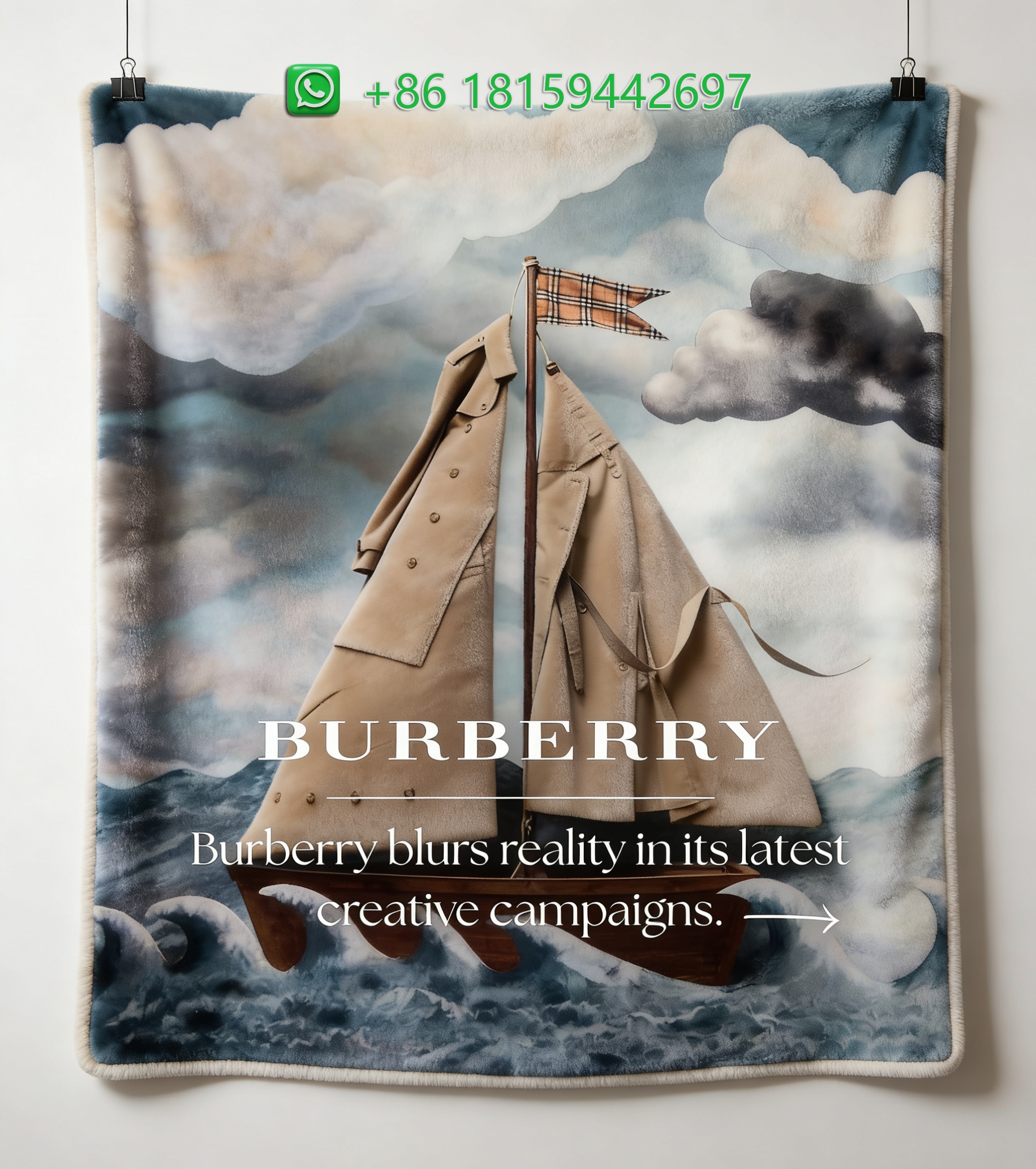 Burberry Throw Blankets